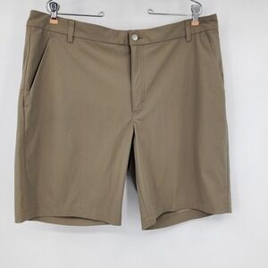 NWT VRST Men Commuter Short 40 Delta Brown Moisture Wicking Performance Golf